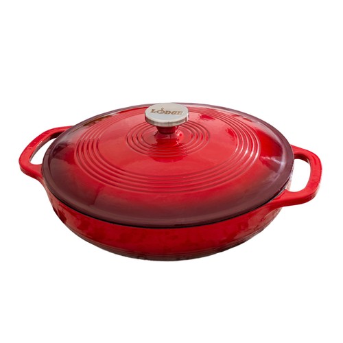 Iron braiser quart enamel - iron,