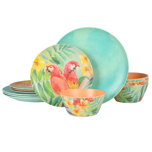 Laurie gates tropical parrots - gates,