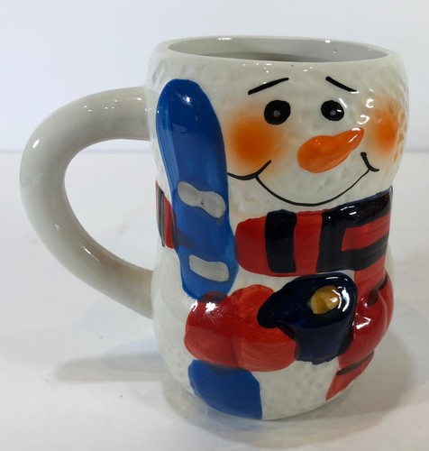 Winter snowman coffee mug - winter,