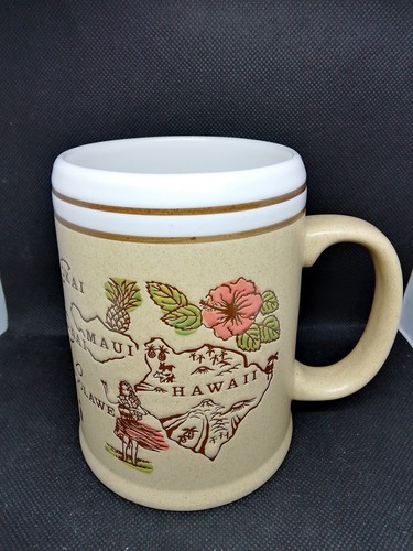 Hawaiian mug showing - , island