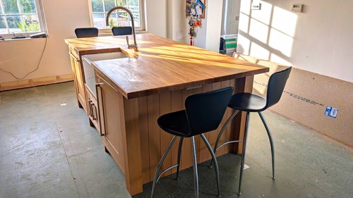 Modern freestanding oak - freestanding,
