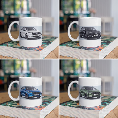 Personalised ford kuga - kuga, line
